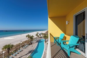 Private balcony