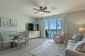 Gulf front living room