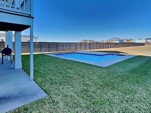 Backyard with Private Pool