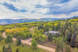 Nothing beats the fall colors in Angel Fire, and this home is situated in one of the most scenic valleys in town, the Valley of the Utes
