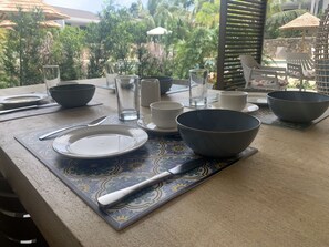 Outdoor dining