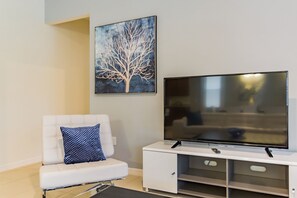 Screen, LCD Screen, Furniture, Living Room, Indoors