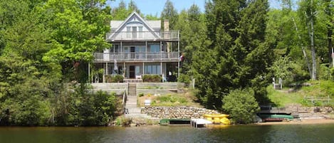 Enjoy the lake at your private oasis.