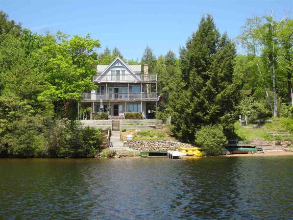 Enjoy the lake at your private oasis.