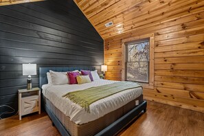King Bed room with attached bath