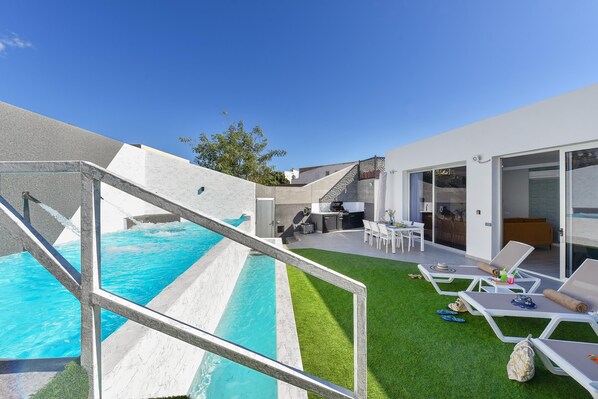 Villa Salado | Salobre, Gran Canaria | Private Heated Pool | Modern Luxury | Tranquil Getaway