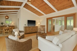 Living room with sofa-bed