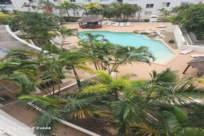 View of pool