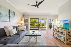 Living Room & Lanai