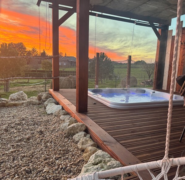 Bubbelpool utomhus