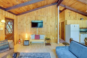 Main Living Area | Smart TV | Wood-Burning Stove | 2nd Floor