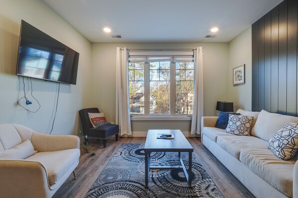 Traverse City Vacation Rental | 2BR | 2BA | Stairs to Enter | 864 Sq Ft