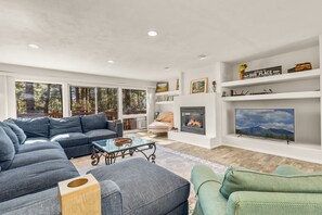Room to spread out and enjoy the living spaces in the home