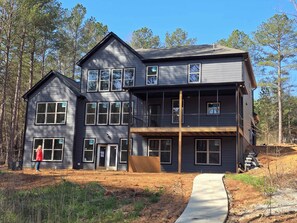Rear View of Home