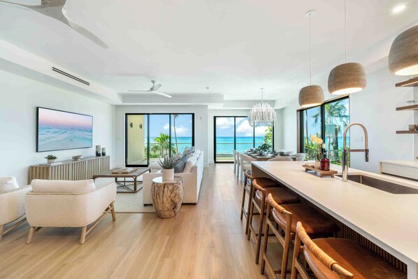 Each condo features brand new construction with spacious interiors, designer decor, and luxe finishes.