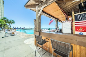 Enjoy a Drink Poolside- Regency Towers