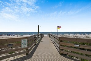 Beach boardwalk