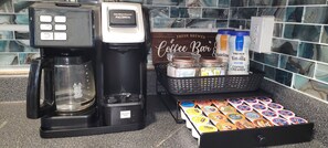Kaffe och/eller kaffebryggare