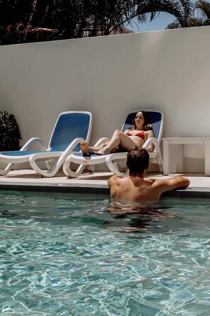 Aquavista's shared heated resort swimming pool/ lap pool.