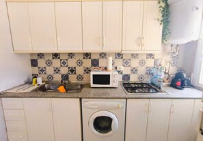 equipped kitchen