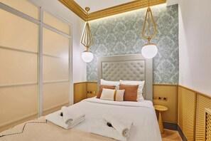 Chambre avec lit double
