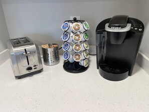 Kaffe och/eller kaffebryggare