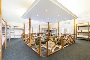 Bunk Room with sunken lounge