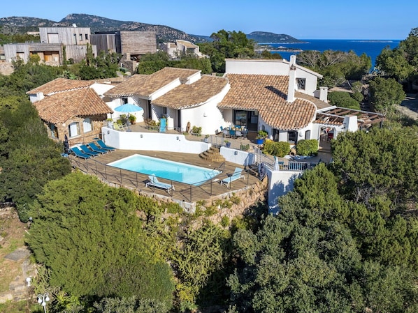 Blau, Küste, Resort, Estate, Schwimmbad, Villa, Ferienort, Eco Hotel, Strandresort