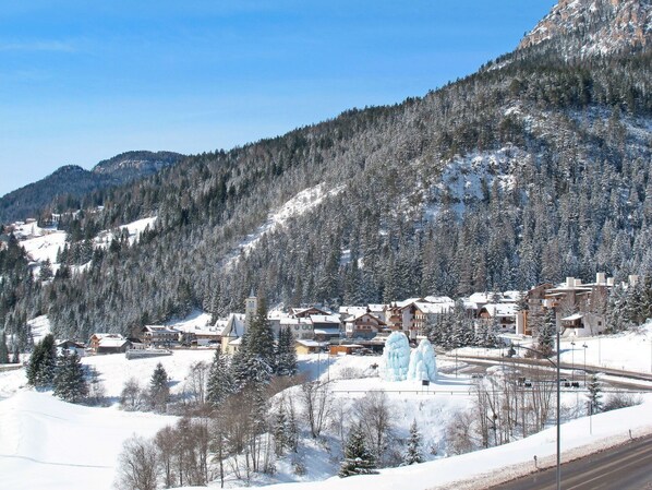 Ciel, Neige, Montagne, Plante, Pente, Arbre, Terrain, Gelé, Paysage, Géologique Phénomène