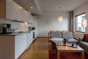Kitchen & living room