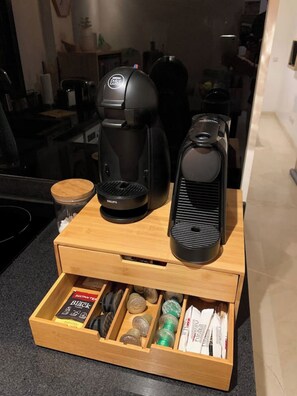 Coffee and/or coffee maker