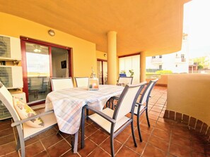 Private terrace.