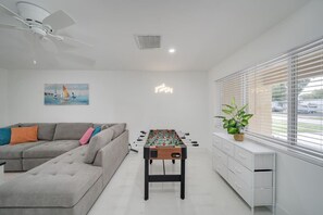 Living Room with Fuse-ball Table