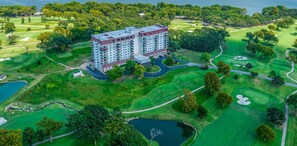 Aerial View of Vista Towers