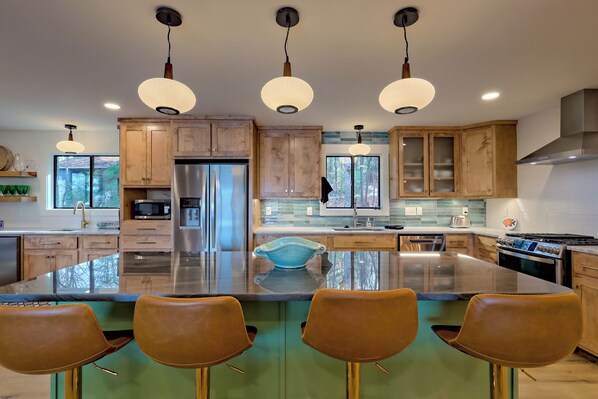 Main floor kitchen