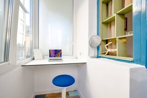 Focus and create in a dedicated workspace with natural light. Check for availability now!