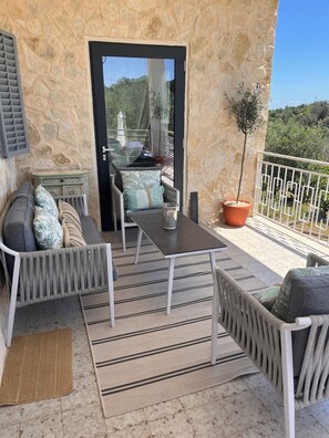 Top terrace