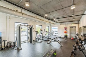 Crush your goals in the community fitness room