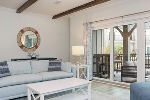 Living Room with Covered Deck
