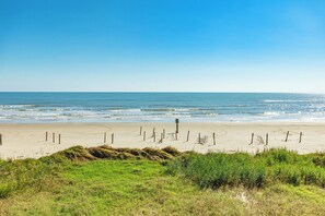 Panoramic Gulf views from your beachfront vacation rental