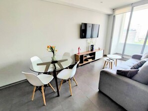 Dining and living room