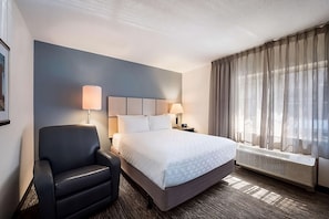 Queen-sized bed