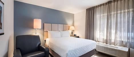 Queen-sized bed