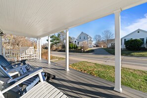 Relax on the front porch