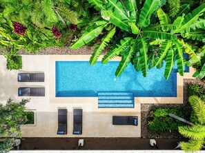 This pool is the perfect spot to relax and unwind!
