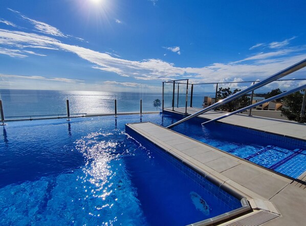 Pool view,Sea view,Swimming pool