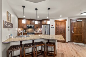 Great kitchen space to cook your meals and refuel for the day