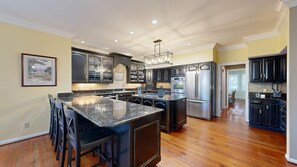 Kitchen with Bar Seating