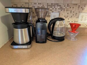 Kaffe och/eller kaffebryggare