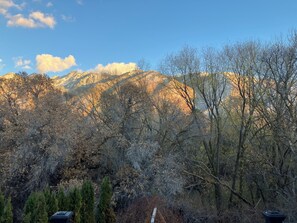 Vue depuis l’hébergement